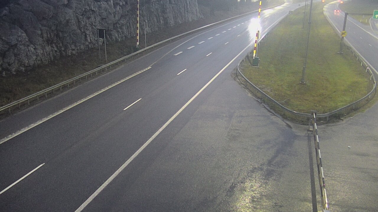 Weather Camera Image Väg 1 Salo, Isokylän tunneli, bom öst, Salo, Varsinais-Suomi