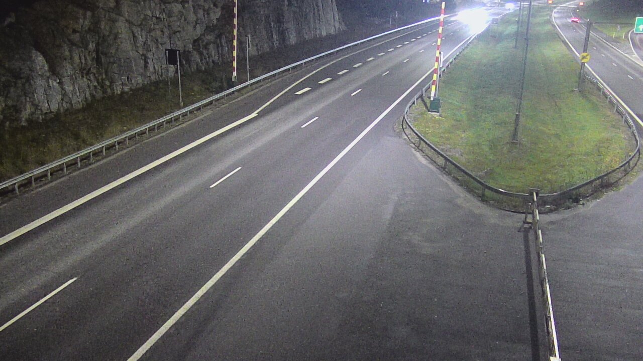 Kelikamerat Kuva Tie 1 Salo, Isokylän tunneli, puomi itä, Salo, Varsinais-Suomi