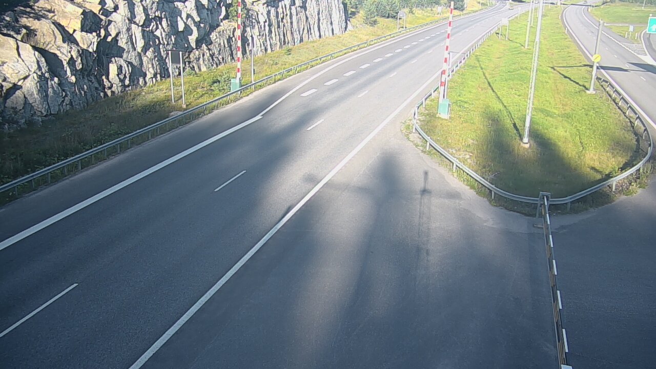Kelikamerat Kuva Tie 1 Salo, Isokylän tunneli, puomi itä, Salo, Varsinais-Suomi