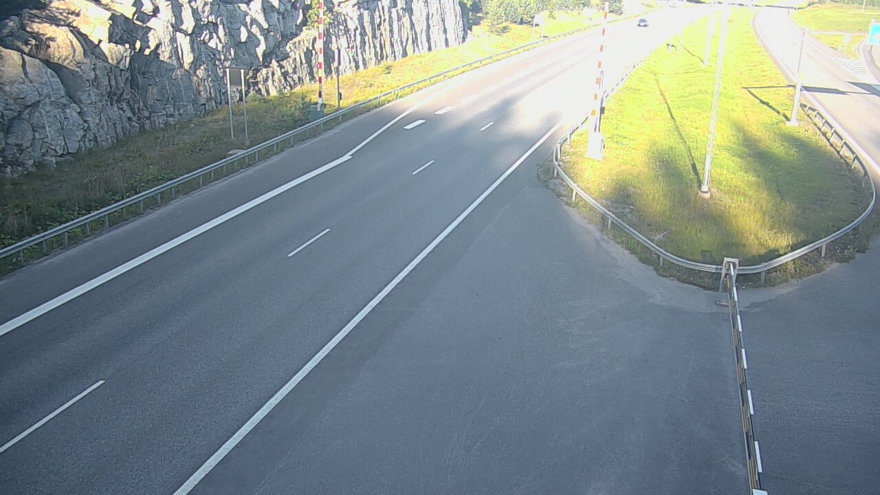 Kelikamerat Kuva Tie 1 Salo, Isokylän tunneli, puomi itä, Salo, Varsinais-Suomi