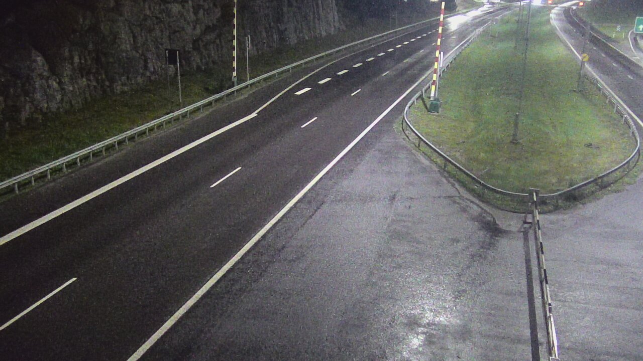 Kelikamerat Kuva Tie 1 Salo, Isokylän tunneli, puomi itä, Salo, Varsinais-Suomi