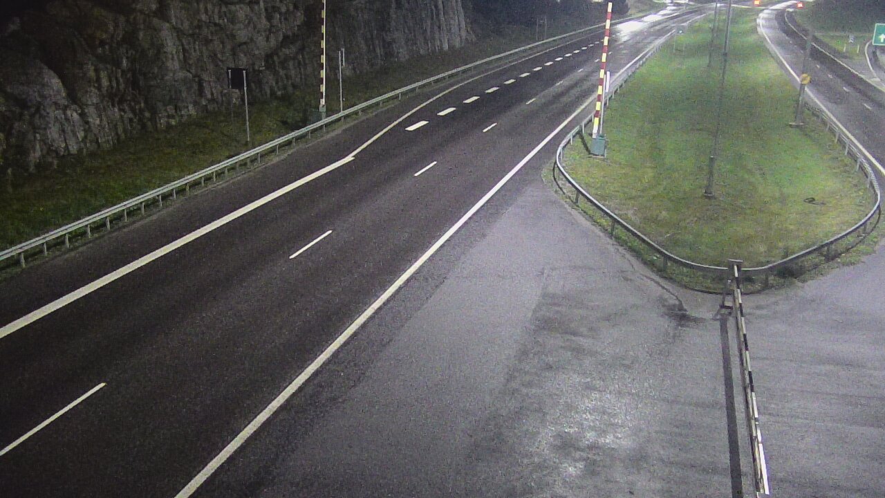 Kelikamerat Kuva Tie 1 Salo, Isokylän tunneli, puomi itä, Salo, Varsinais-Suomi
