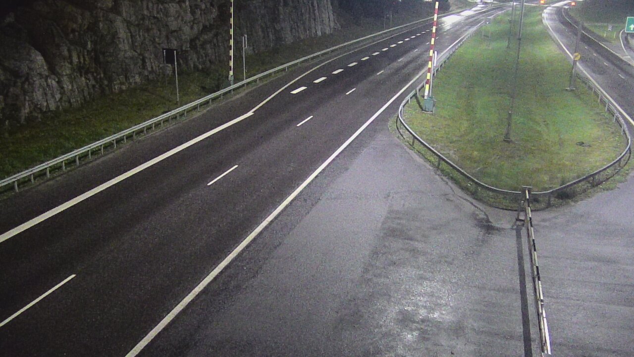 Kelikamerat Kuva Tie 1 Salo, Isokylän tunneli, puomi itä, Salo, Varsinais-Suomi