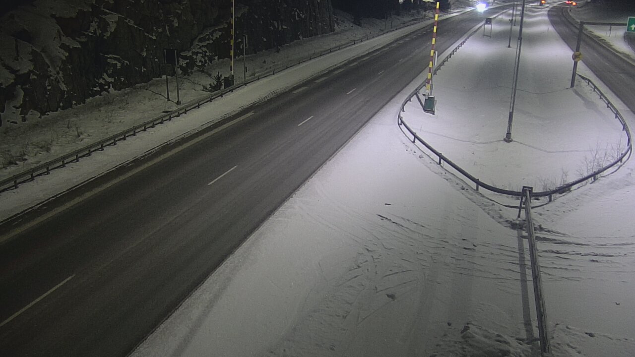 Kelikamerat Kuva Tie 1 Salo, Isokylän tunneli, puomi itä, Salo, Varsinais-Suomi