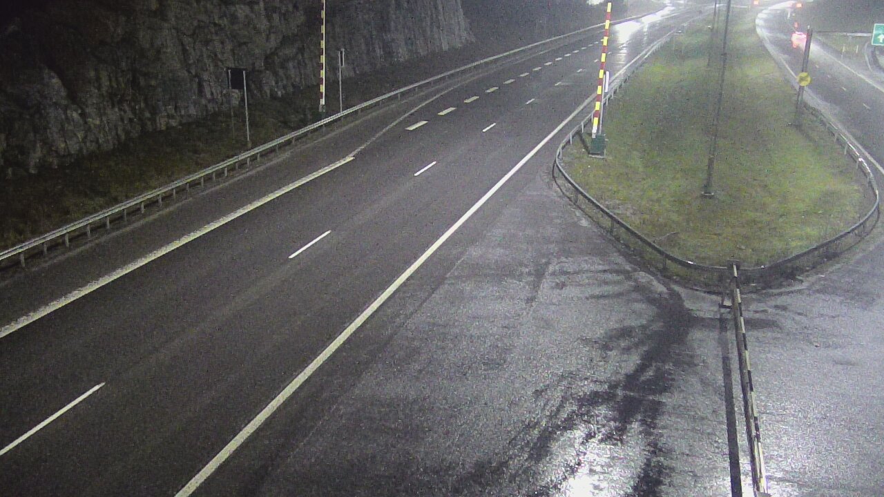 Weather Camera Image Väg 1 Salo, Isokylän tunneli, bom öst, Salo, Varsinais-Suomi