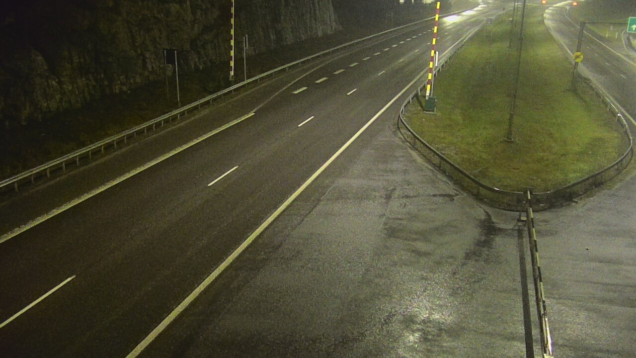Weather Camera Image Väg 1 Salo, Isokylän tunneli, bom öst, Salo, Varsinais-Suomi