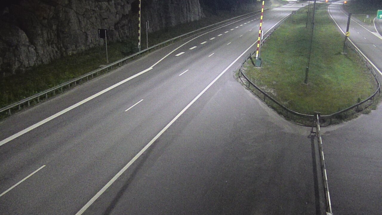 Kelikamerat Kuva Tie 1 Salo, Isokylän tunneli, puomi itä, Salo, Varsinais-Suomi