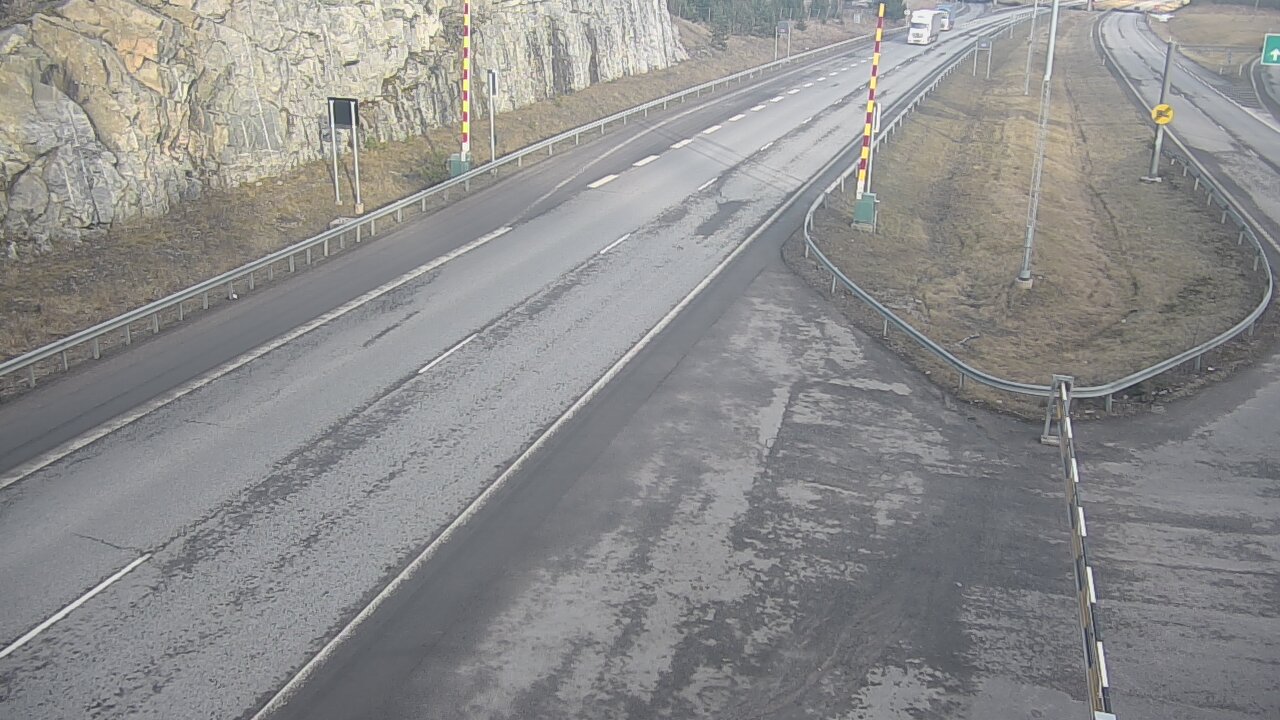 Weather Camera Image Road 1 Salo, Isokylä tunneli, boom east, Salo, Varsinais-Suomi