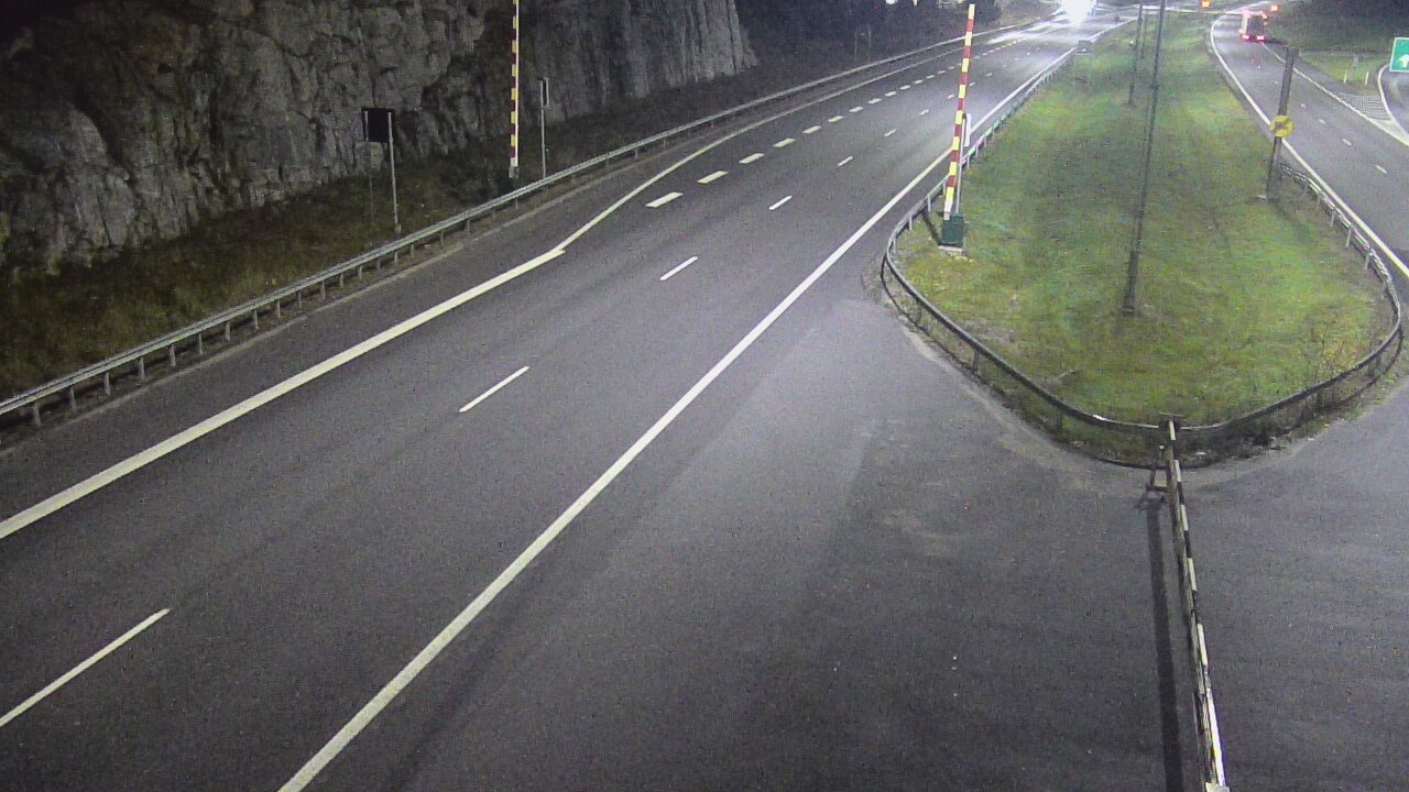 Kelikamerat Kuva Tie 1 Salo, Isokylän tunneli, puomi itä, Salo, Varsinais-Suomi