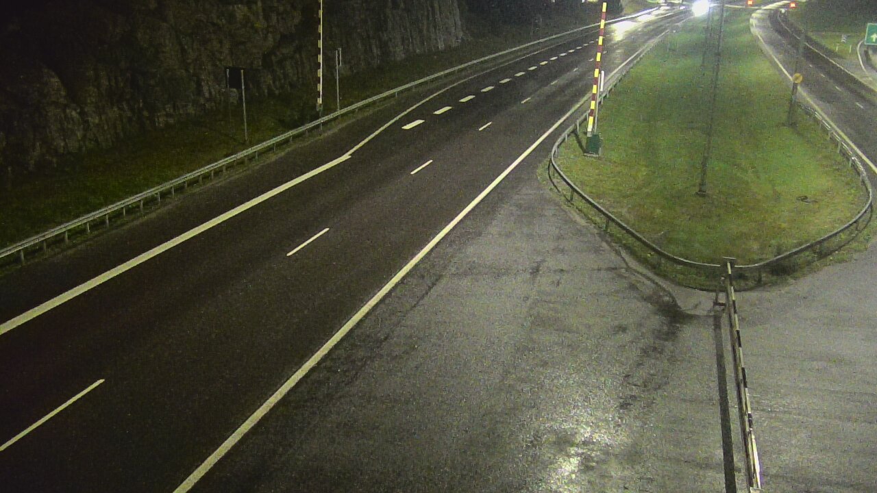 Kelikamerat Kuva Tie 1 Salo, Isokylän tunneli, puomi itä, Salo, Varsinais-Suomi