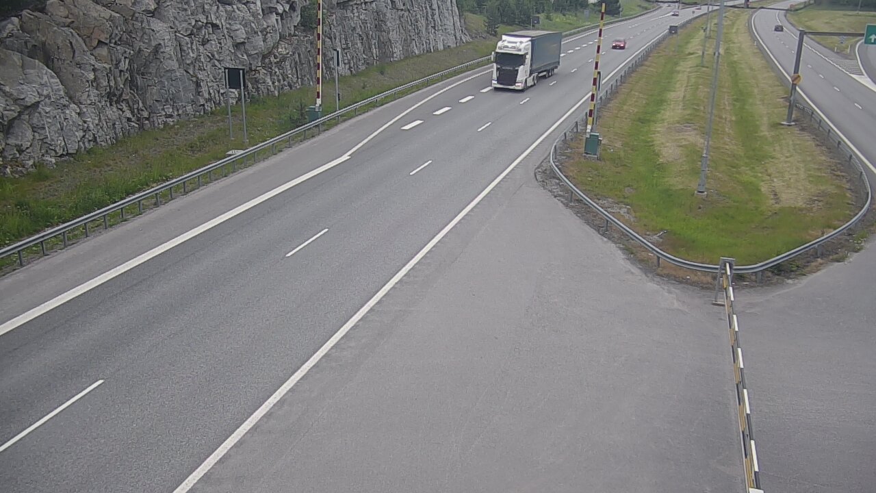 Weather Camera Image Väg 1 Salo, Isokylän tunneli, bom öst, Salo, Varsinais-Suomi