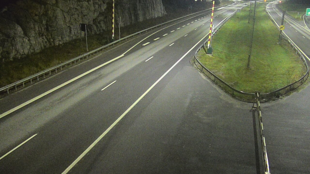 Kelikamerat Kuva Tie 1 Salo, Isokylän tunneli, puomi itä, Salo, Varsinais-Suomi