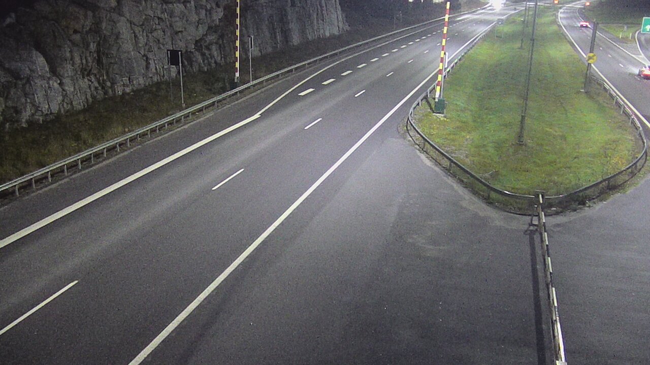 Kelikamerat Kuva Tie 1 Salo, Isokylän tunneli, puomi itä, Salo, Varsinais-Suomi