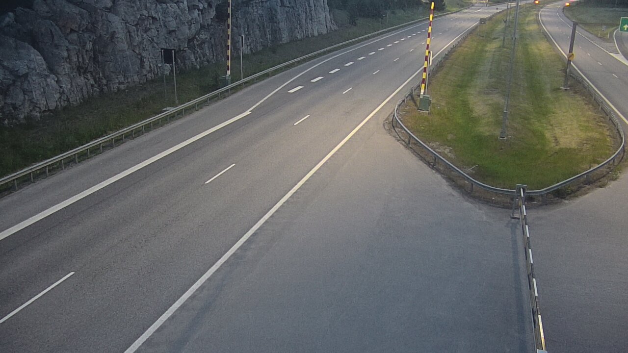 Kelikamerat Kuva Tie 1 Salo, Isokylän tunneli, puomi itä, Salo, Varsinais-Suomi