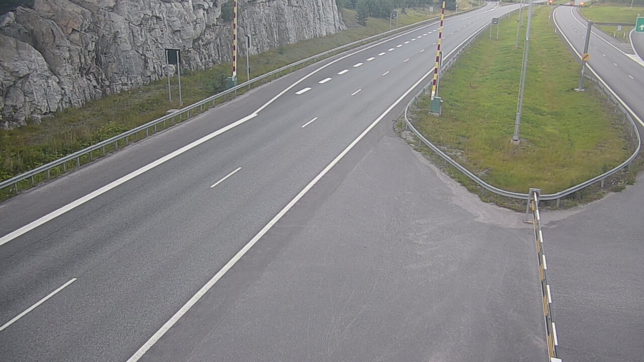 Kelikamerat Kuva Tie 1 Salo, Isokylän tunneli, puomi itä, Salo, Varsinais-Suomi