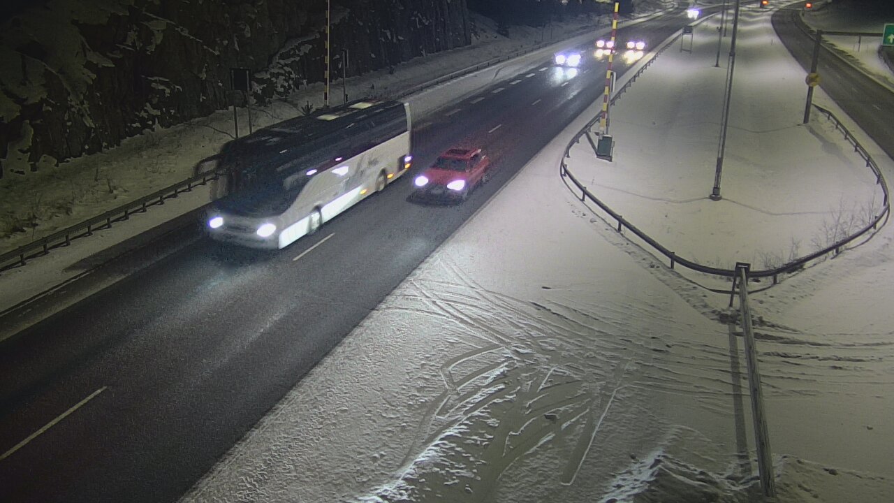 Weather Camera Image Road 1 Salo, Isokylä tunneli, boom east, Salo, Varsinais-Suomi