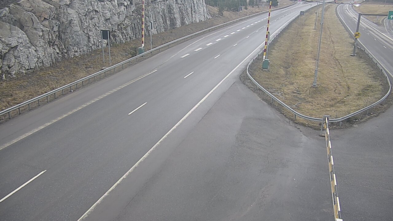 Weather Camera Image Road 1 Salo, Isokylä tunneli, boom east, Salo, Varsinais-Suomi