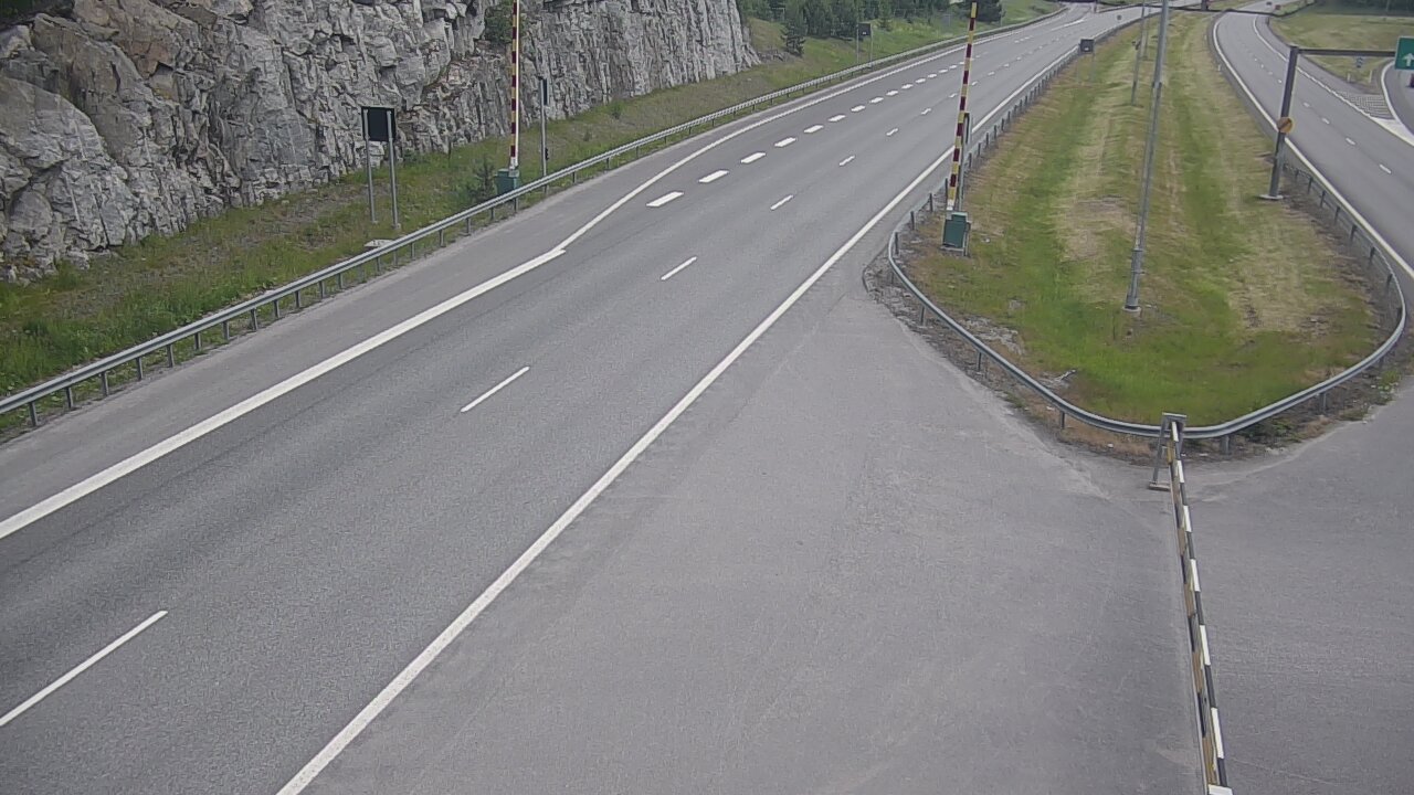 Weather Camera Image Väg 1 Salo, Isokylän tunneli, bom öst, Salo, Varsinais-Suomi