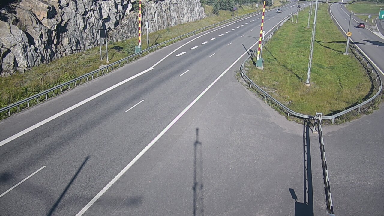 Kelikamerat Kuva Tie 1 Salo, Isokylän tunneli, puomi itä, Salo, Varsinais-Suomi