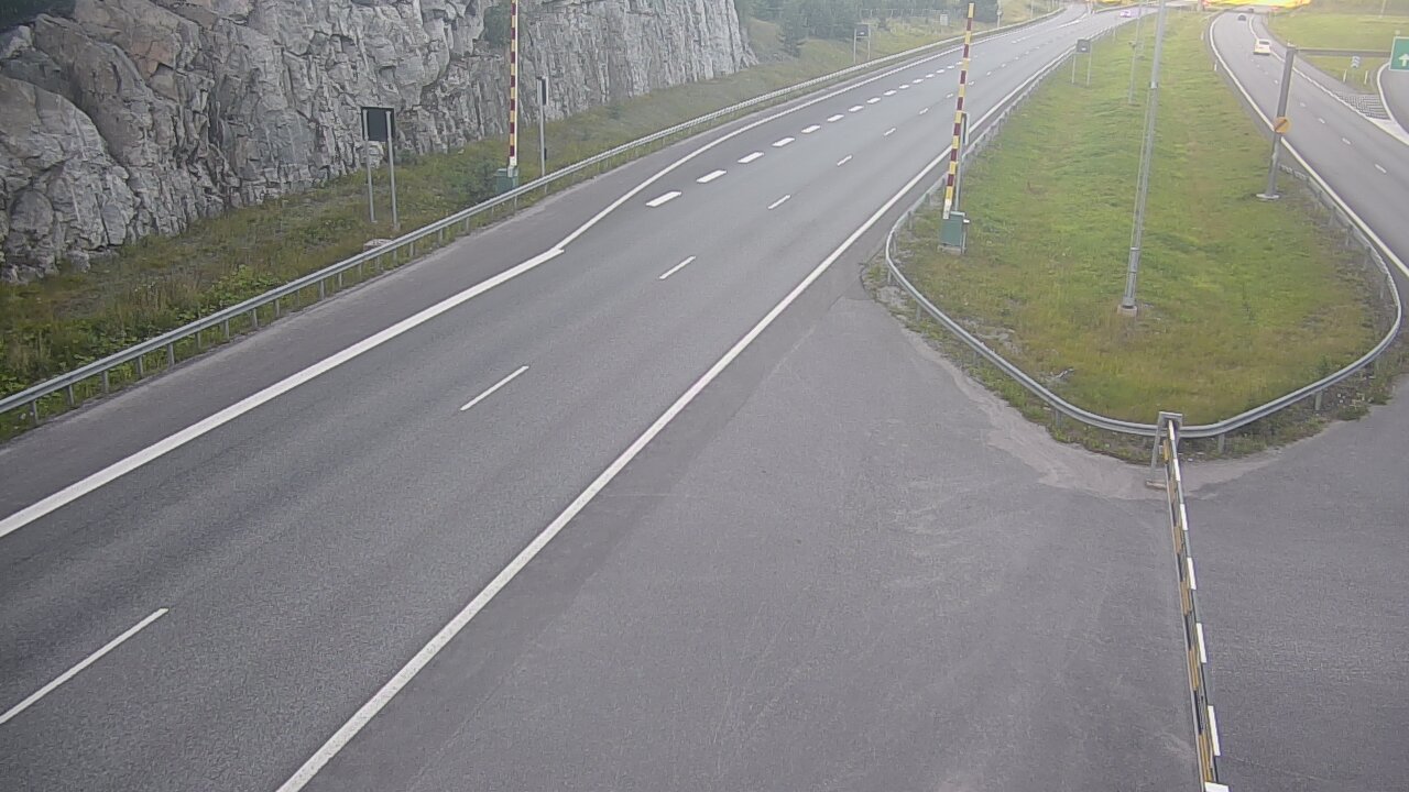 Kelikamerat Kuva Tie 1 Salo, Isokylän tunneli, puomi itä, Salo, Varsinais-Suomi