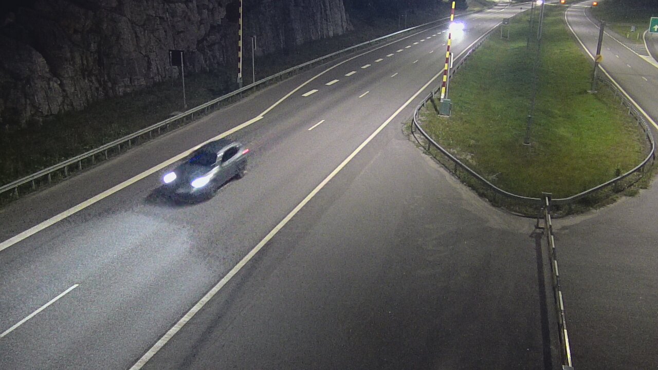 Kelikamerat Kuva Tie 1 Salo, Isokylän tunneli, puomi itä, Salo, Varsinais-Suomi