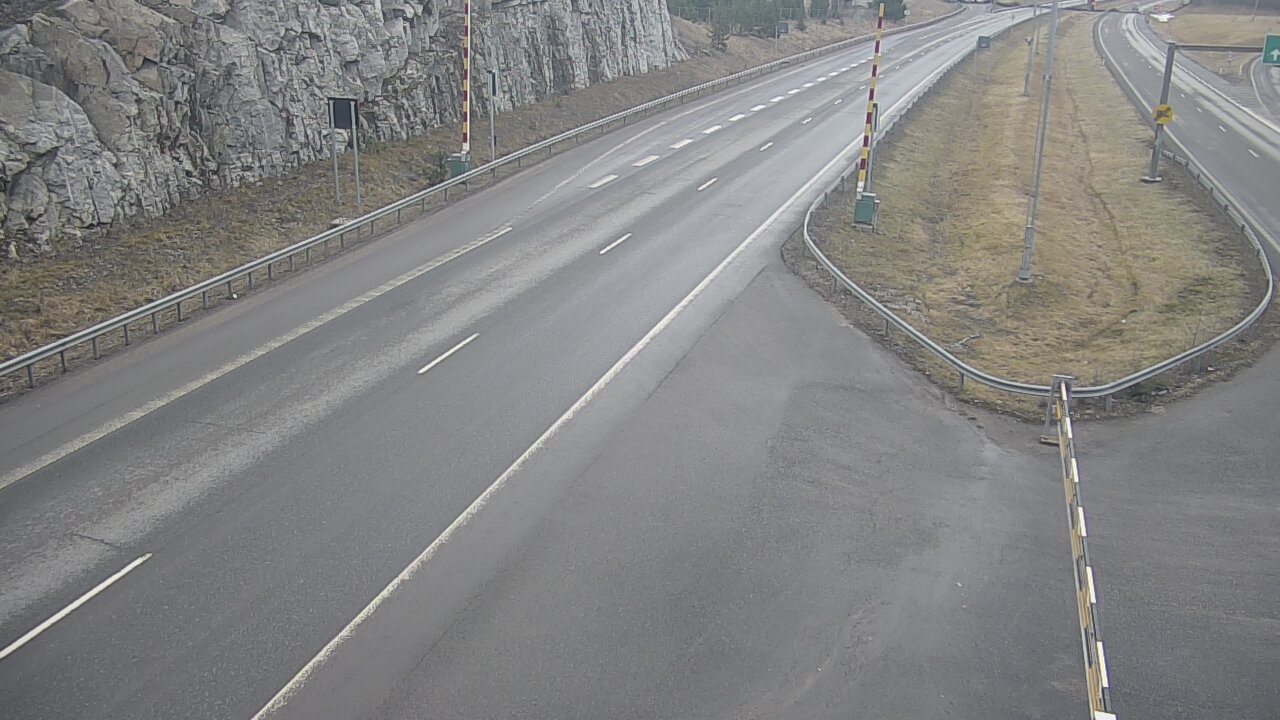Weather Camera Image Road 1 Salo, Isokylä tunneli, boom east, Salo, Varsinais-Suomi