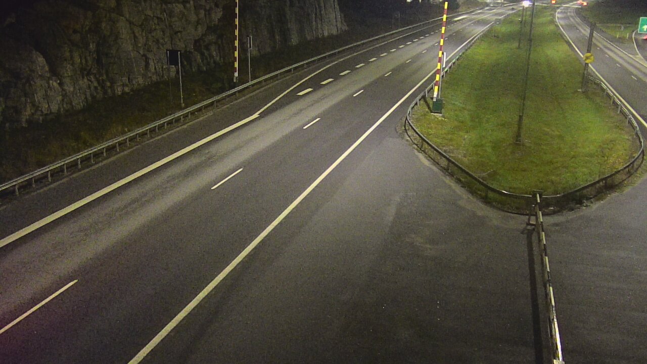 Kelikamerat Kuva Tie 1 Salo, Isokylän tunneli, puomi itä, Salo, Varsinais-Suomi