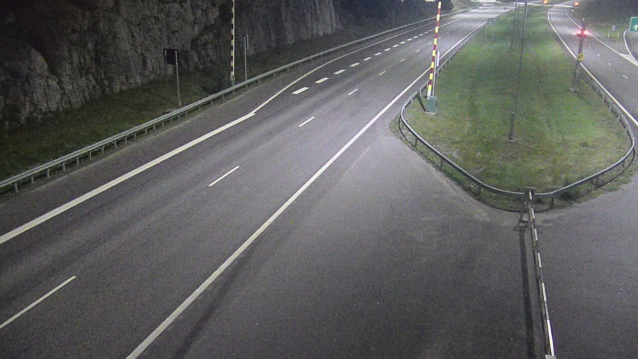 Kelikamerat Kuva Tie 1 Salo, Isokylän tunneli, puomi itä, Salo, Varsinais-Suomi