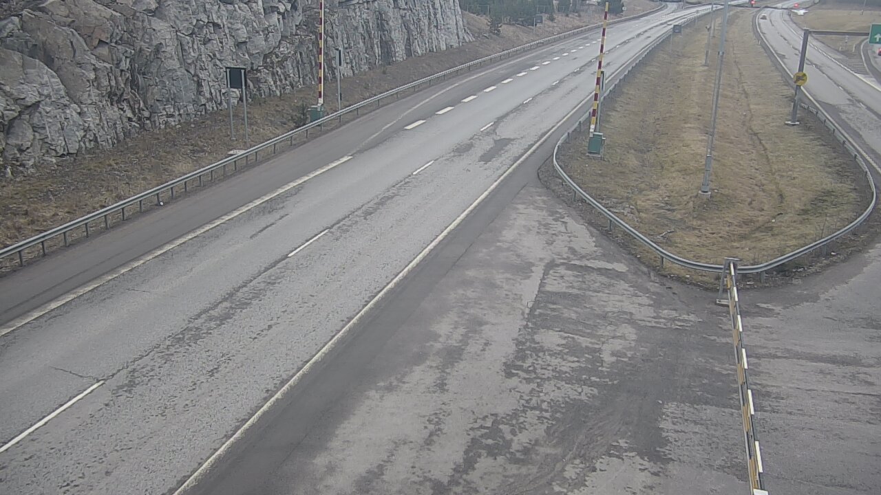 Weather Camera Image Road 1 Salo, Isokylä tunneli, boom east, Salo, Varsinais-Suomi