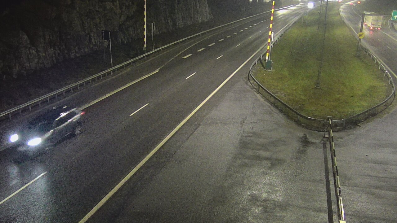 Weather Camera Image Väg 1 Salo, Isokylän tunneli, bom öst, Salo, Varsinais-Suomi