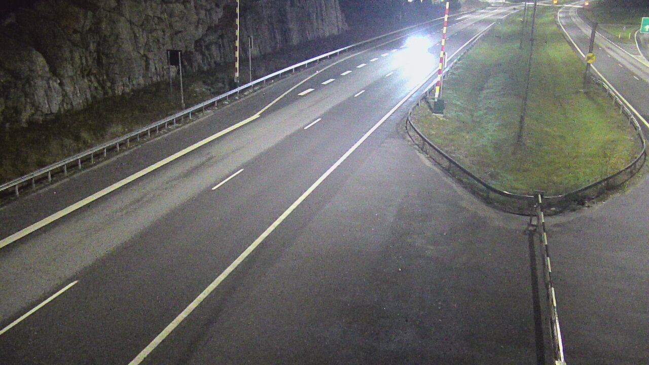 Kelikamerat Kuva Tie 1 Salo, Isokylän tunneli, puomi itä, Salo, Varsinais-Suomi