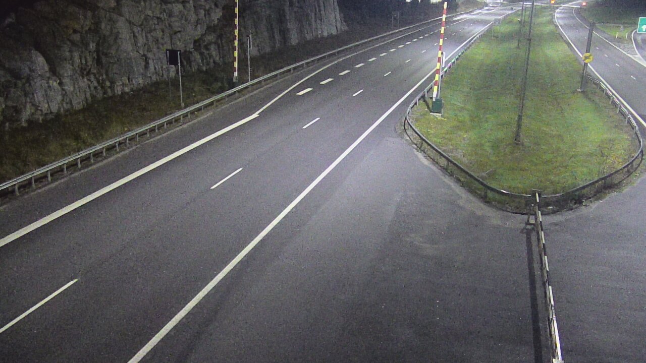 Kelikamerat Kuva Tie 1 Salo, Isokylän tunneli, puomi itä, Salo, Varsinais-Suomi