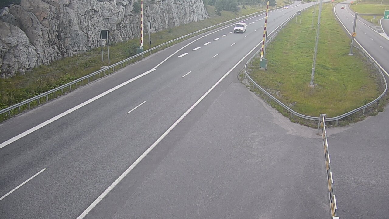 Kelikamerat Kuva Tie 1 Salo, Isokylän tunneli, puomi itä, Salo, Varsinais-Suomi