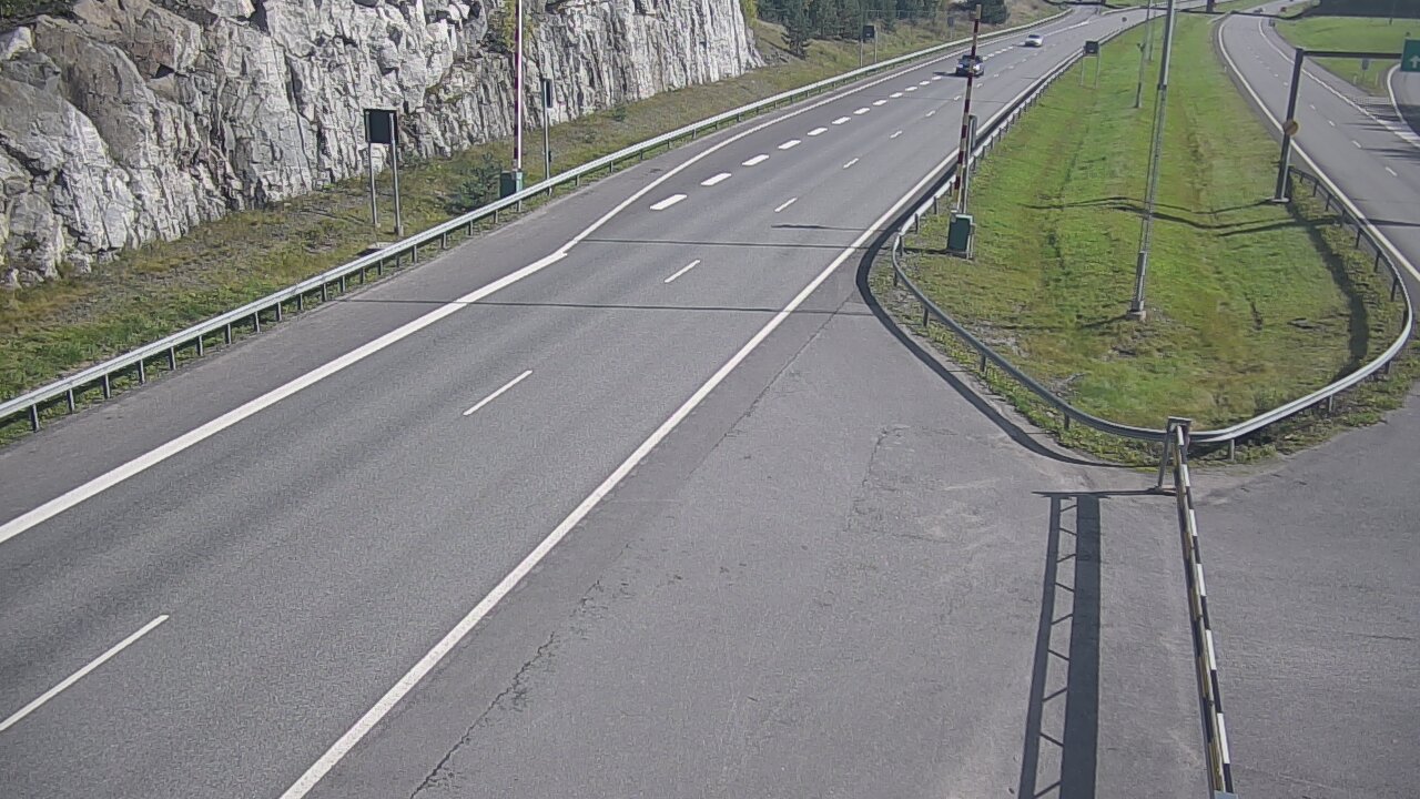 Weather Camera Image Road 1 Salo, Isokylä tunneli, boom east, Salo, Varsinais-Suomi