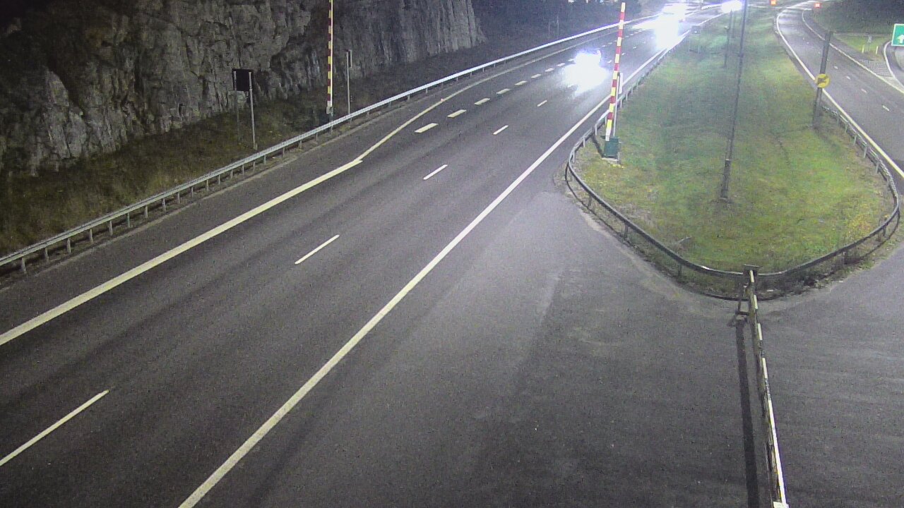 Kelikamerat Kuva Tie 1 Salo, Isokylän tunneli, puomi itä, Salo, Varsinais-Suomi