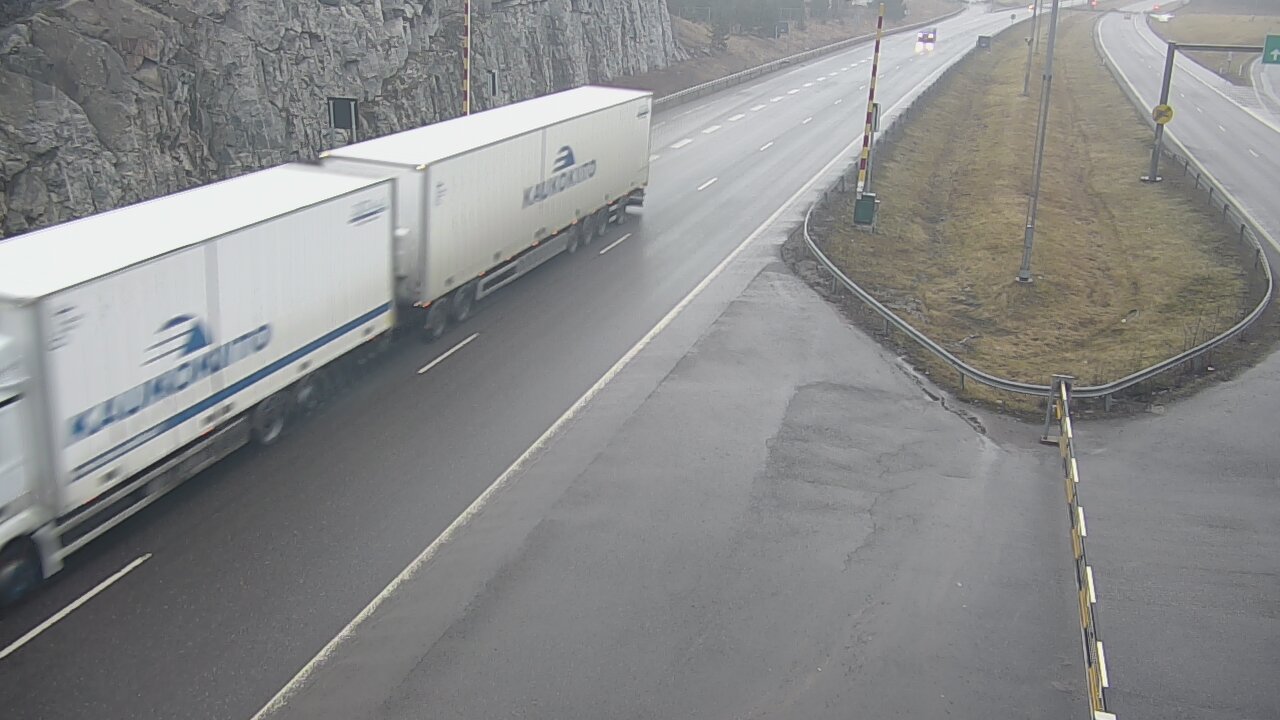 Weather Camera Image Road 1 Salo, Isokylä tunneli, boom east, Salo, Varsinais-Suomi
