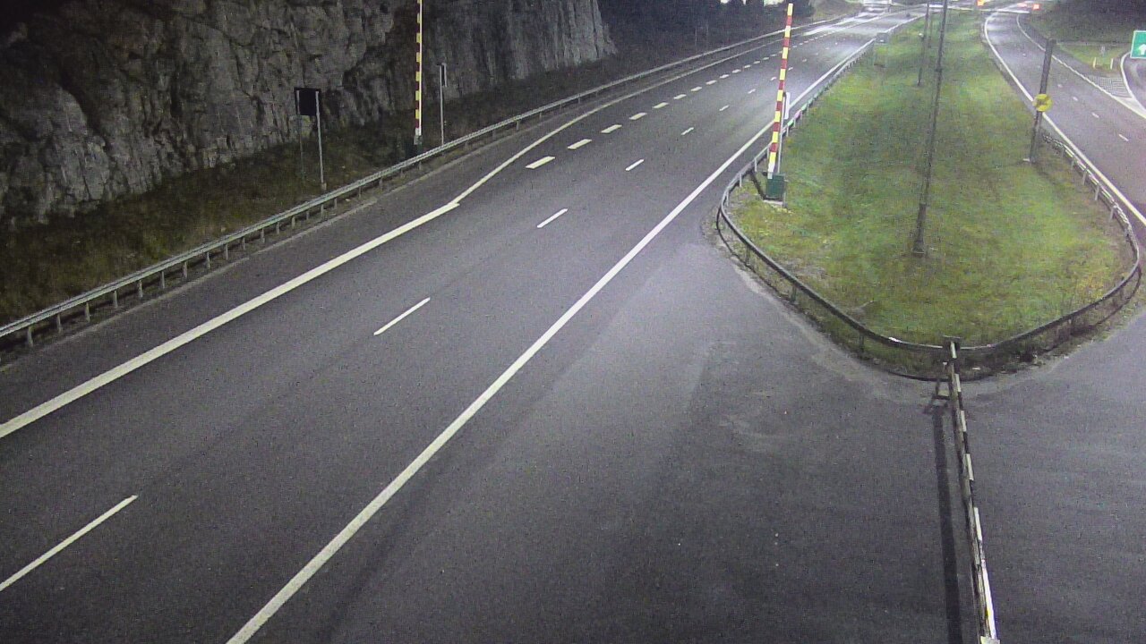 Kelikamerat Kuva Tie 1 Salo, Isokylän tunneli, puomi itä, Salo, Varsinais-Suomi