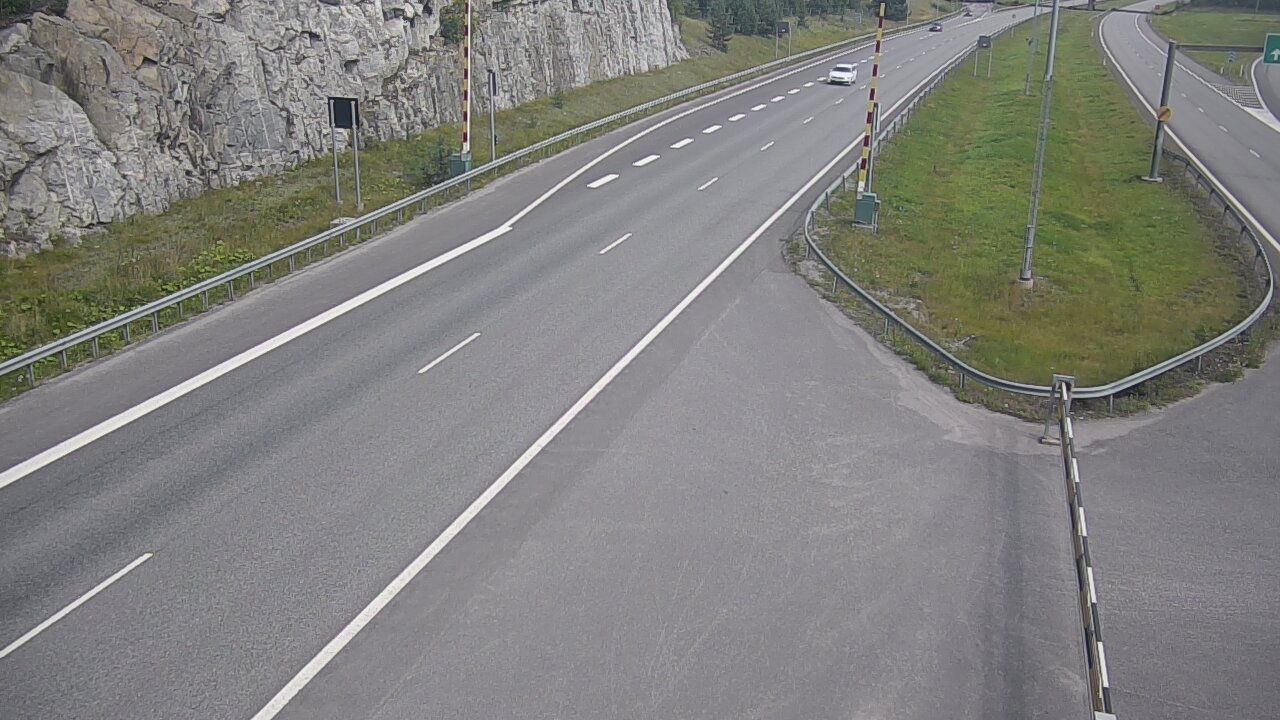 Kelikamerat Kuva Tie 1 Salo, Isokylän tunneli, puomi itä, Salo, Varsinais-Suomi
