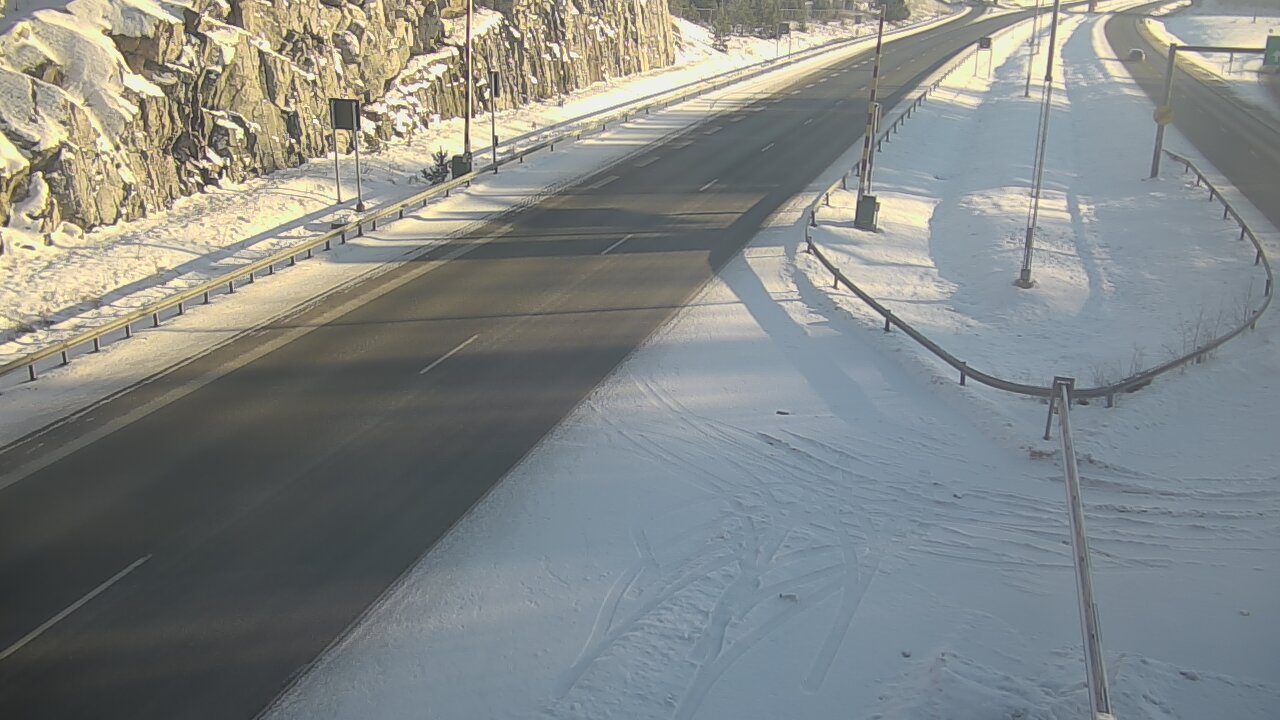 Weather Camera Image Road 1 Salo, Isokylä tunneli, boom east, Salo, Varsinais-Suomi