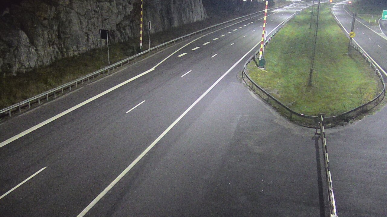 Kelikamerat Kuva Tie 1 Salo, Isokylän tunneli, puomi itä, Salo, Varsinais-Suomi