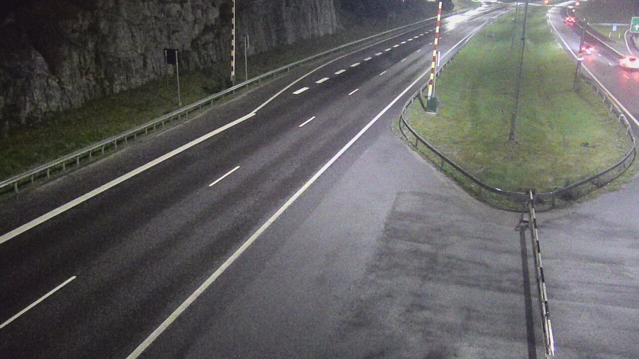 Kelikamerat Kuva Tie 1 Salo, Isokylän tunneli, puomi itä, Salo, Varsinais-Suomi
