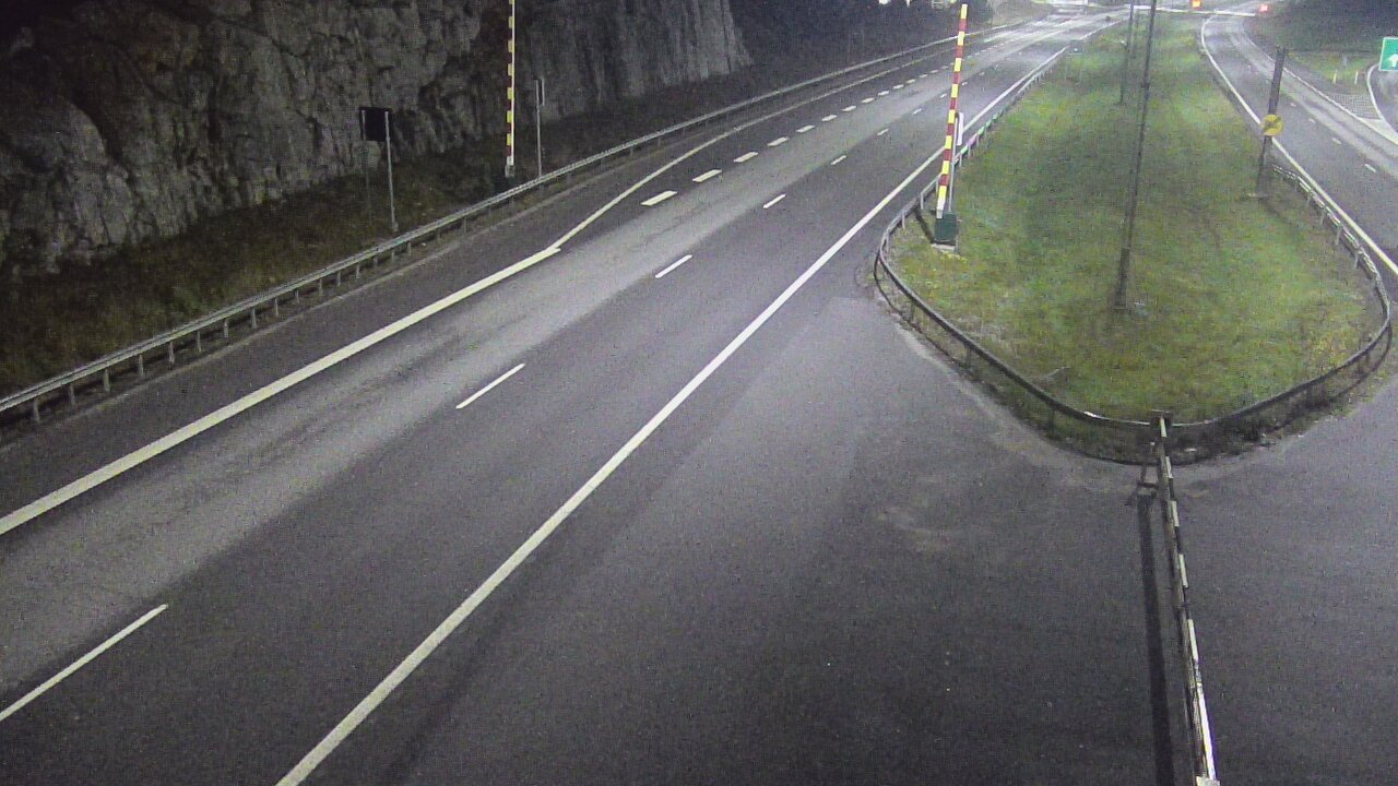 Kelikamerat Kuva Tie 1 Salo, Isokylän tunneli, puomi itä, Salo, Varsinais-Suomi