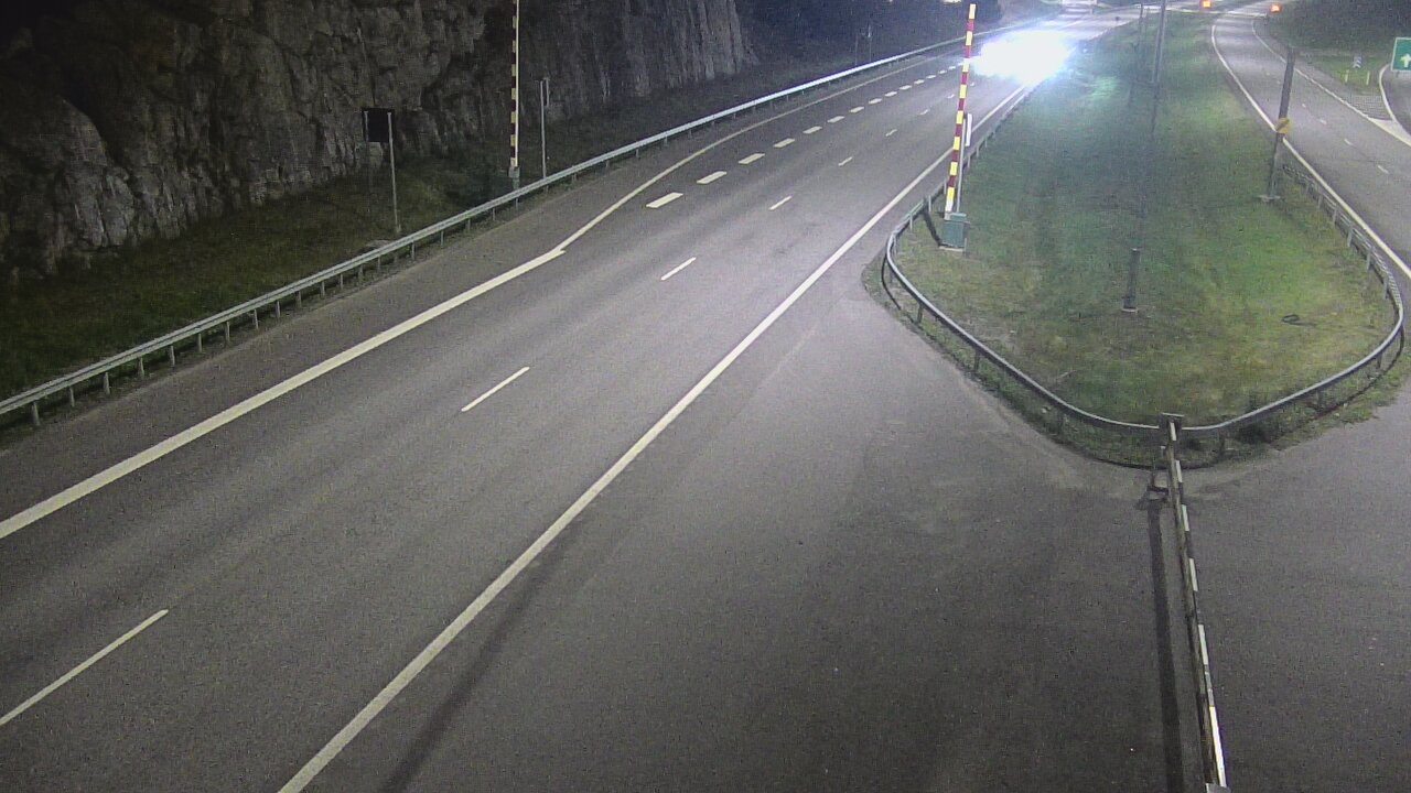 Kelikamerat Kuva Tie 1 Salo, Isokylän tunneli, puomi itä, Salo, Varsinais-Suomi