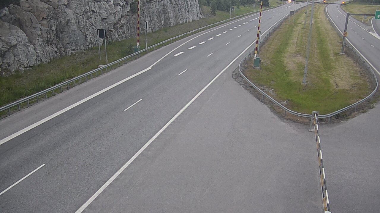 Kelikamerat Kuva Tie 1 Salo, Isokylän tunneli, puomi itä, Salo, Varsinais-Suomi