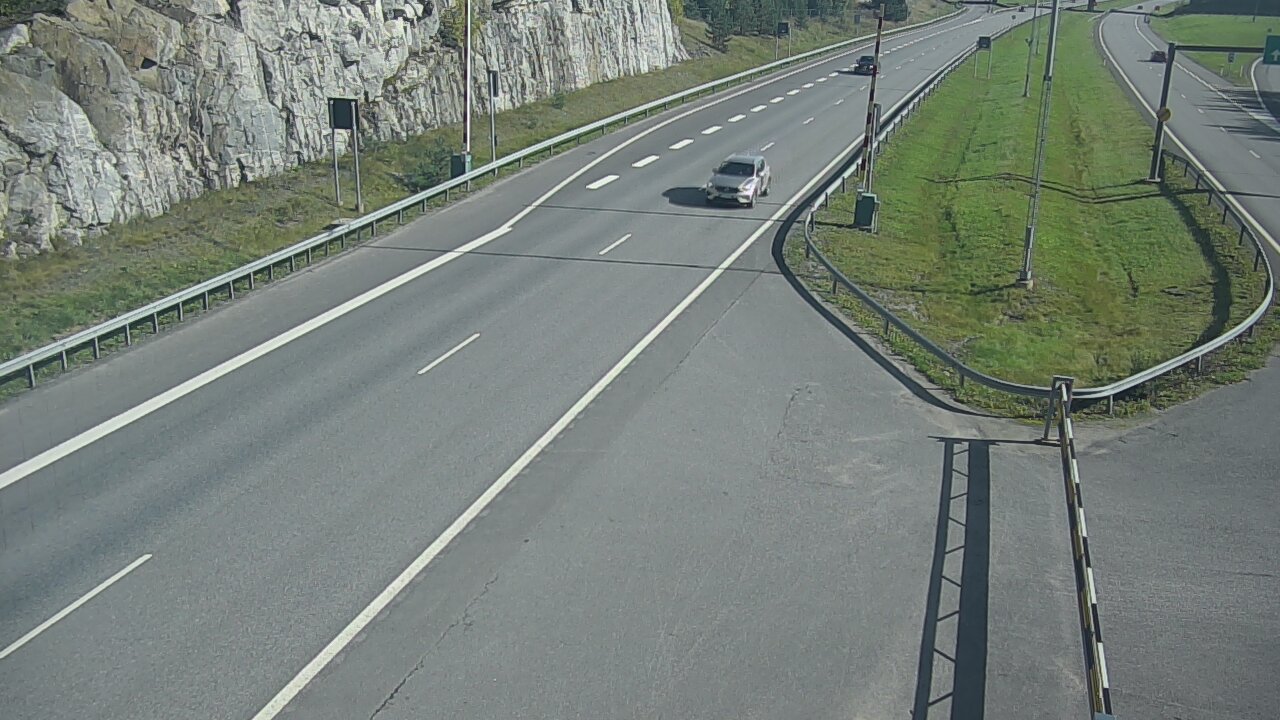 Weather Camera Image Road 1 Salo, Isokylä tunneli, boom east, Salo, Varsinais-Suomi