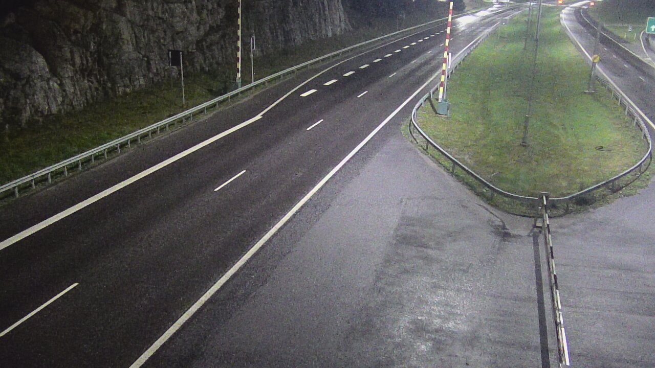 Kelikamerat Kuva Tie 1 Salo, Isokylän tunneli, puomi itä, Salo, Varsinais-Suomi