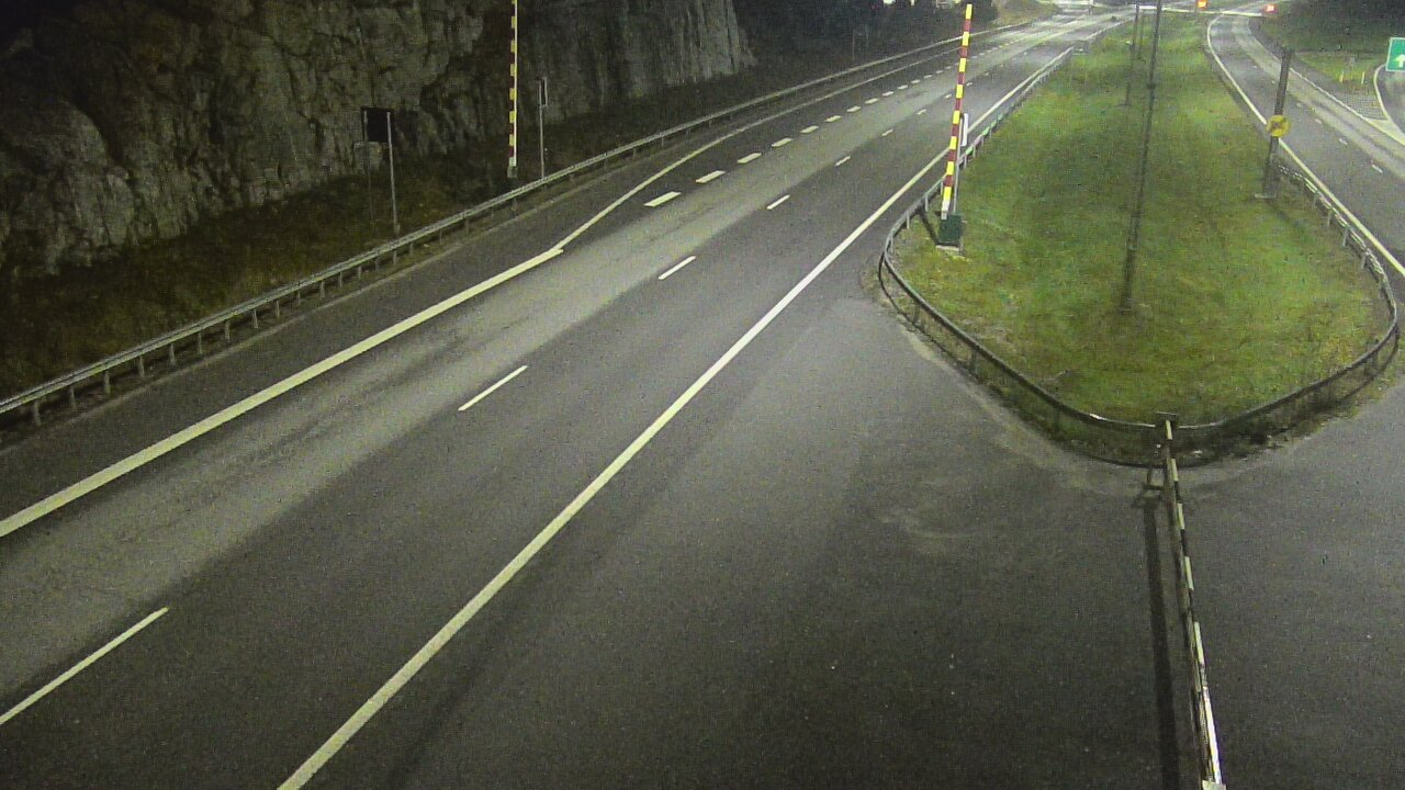 Kelikamerat Kuva Tie 1 Salo, Isokylän tunneli, puomi itä, Salo, Varsinais-Suomi