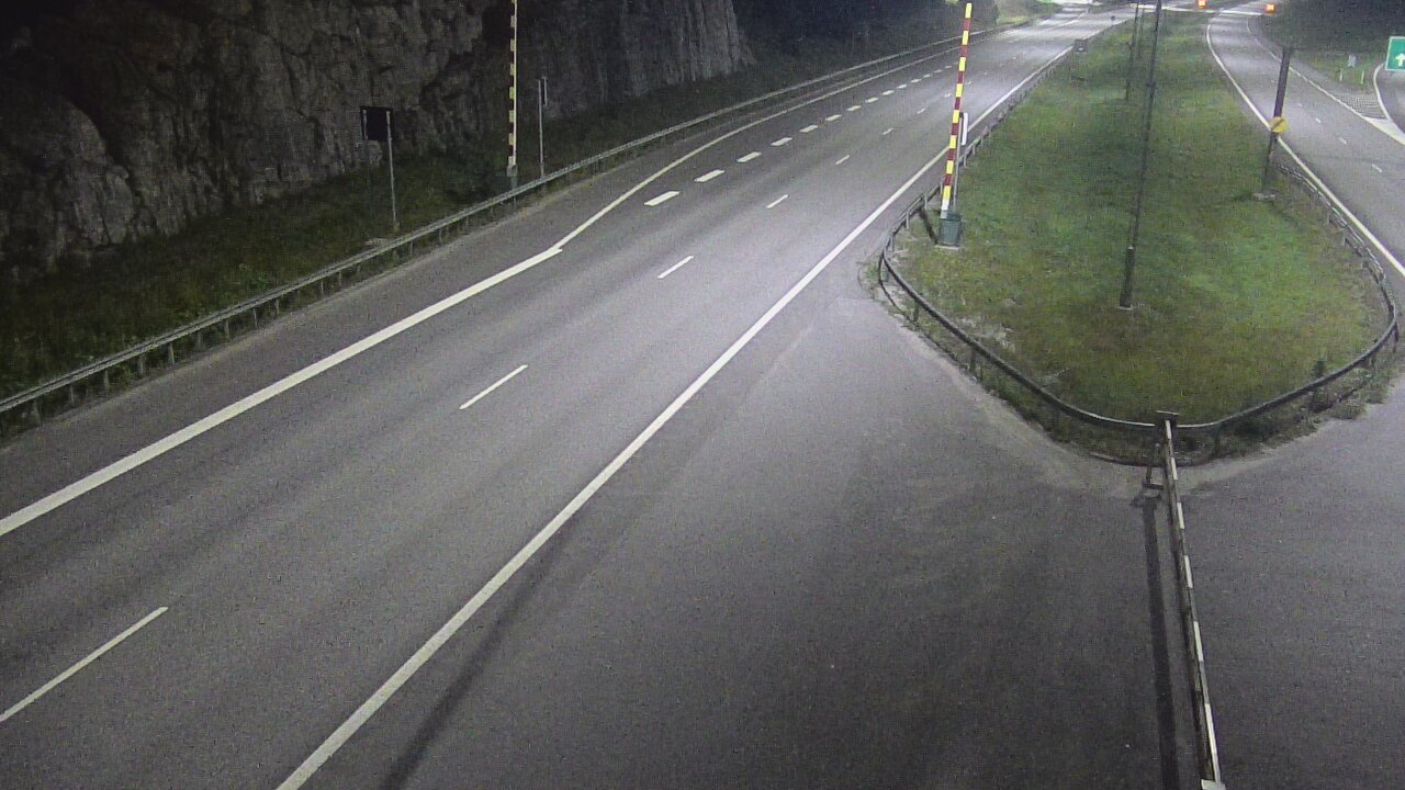 Kelikamerat Kuva Tie 1 Salo, Isokylän tunneli, puomi itä, Salo, Varsinais-Suomi