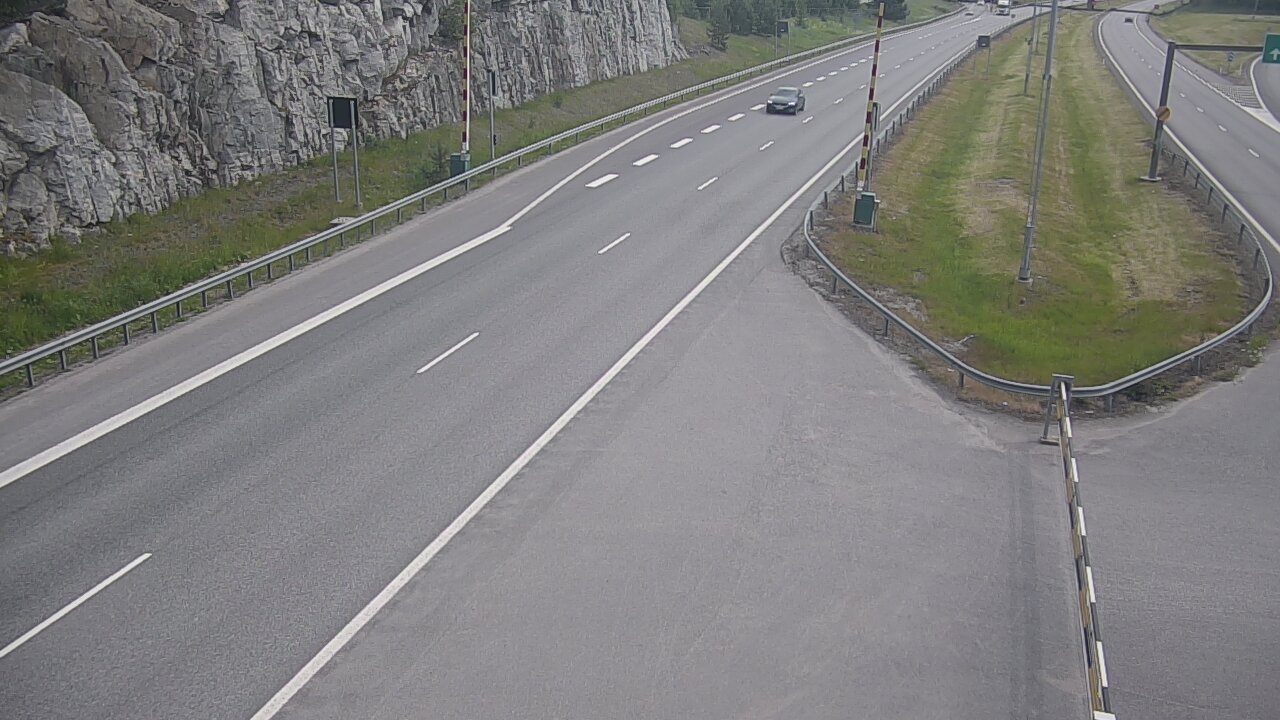 Weather Camera Image Väg 1 Salo, Isokylän tunneli, bom öst, Salo, Varsinais-Suomi
