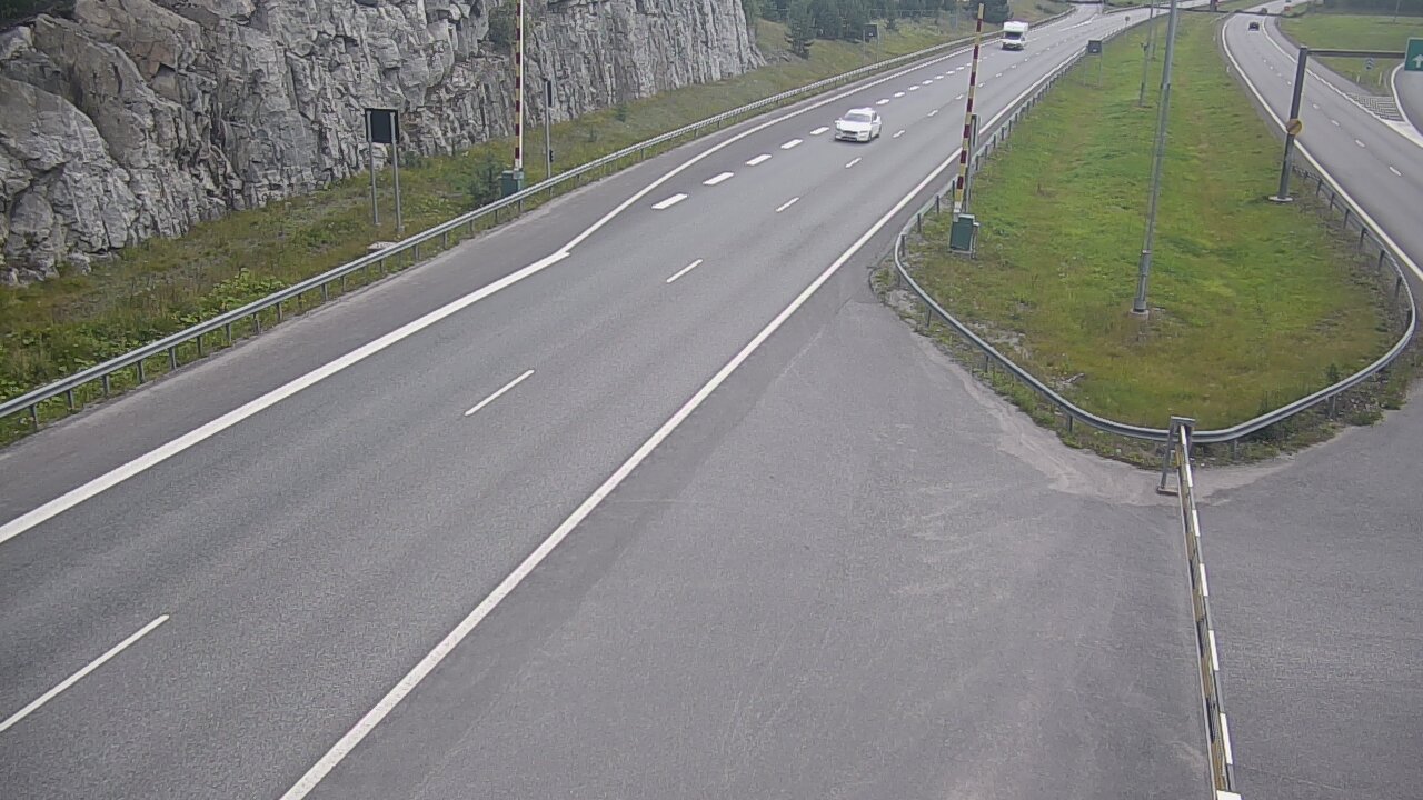 Kelikamerat Kuva Tie 1 Salo, Isokylän tunneli, puomi itä, Salo, Varsinais-Suomi